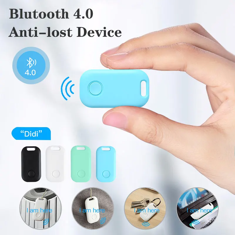Mini GPS Tracker for Kid Dog Pets Key Finder Bluetooth Anti-lost Alarm Smart Wireless Child Bag 1005005856492575