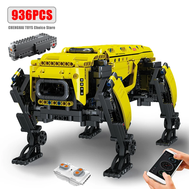 Technical Robot Toys The RC Motorized Boston Dynamics Big Dog Model AlphaDog Building Blocks Bricks 1005005864271520