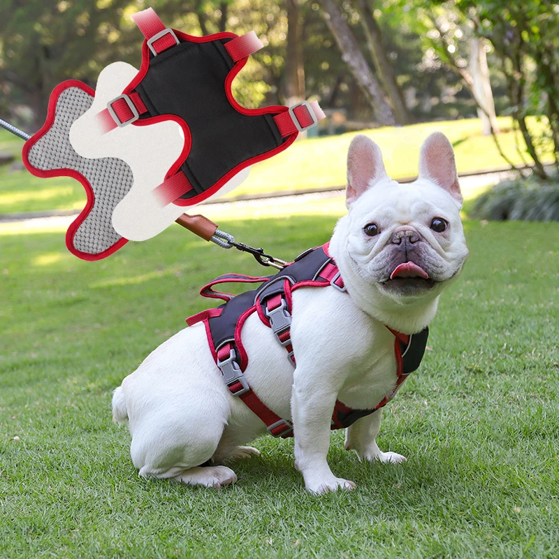 No Pull French Bulldog Harness with Grip Pet Outdoor Walking Supplies for Small Medium Dogs 1005005876187112