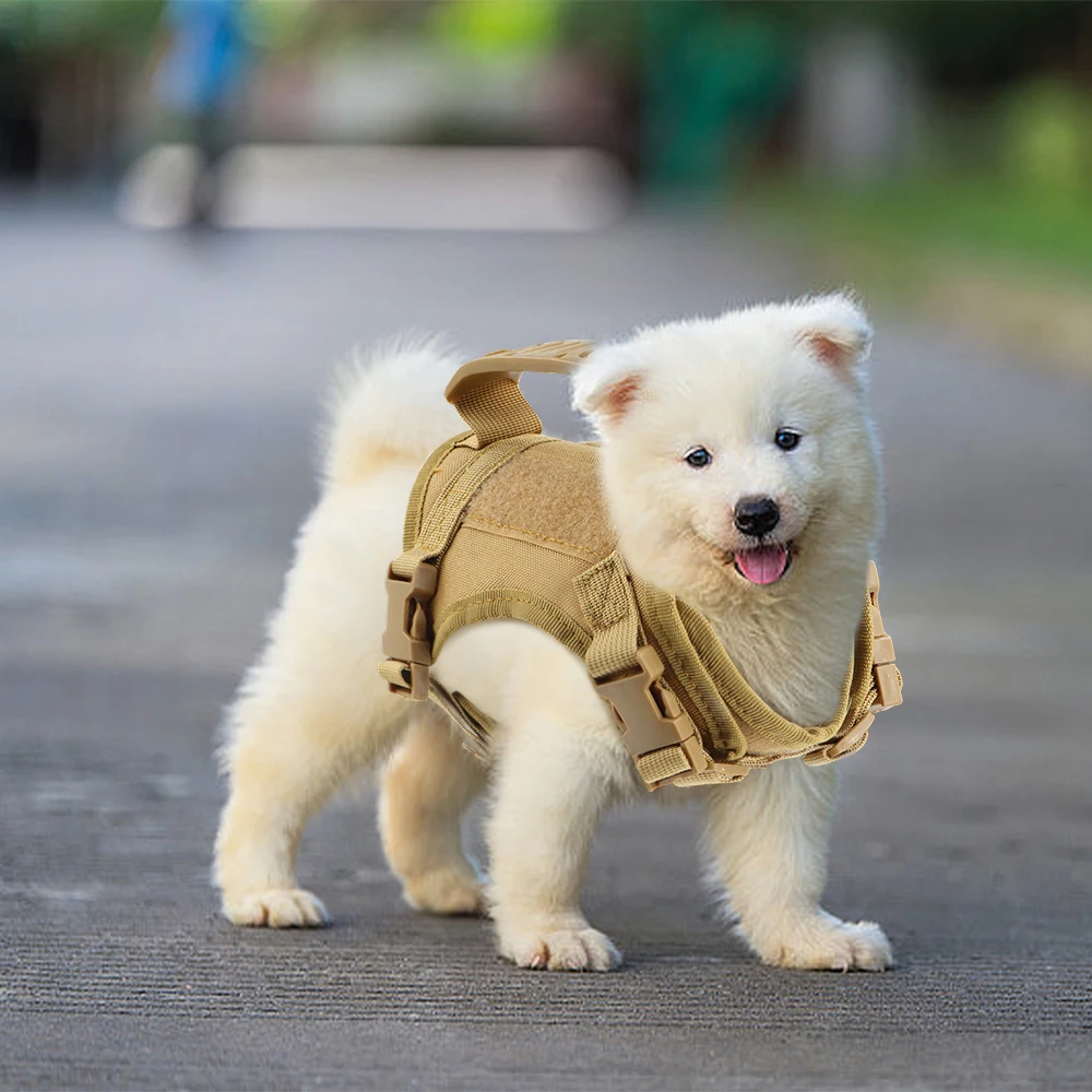 Tactical Puppy Harness For Small Dogs Adjustable Cat Harnesses Vest For Military Service Dogs 1005005882413268