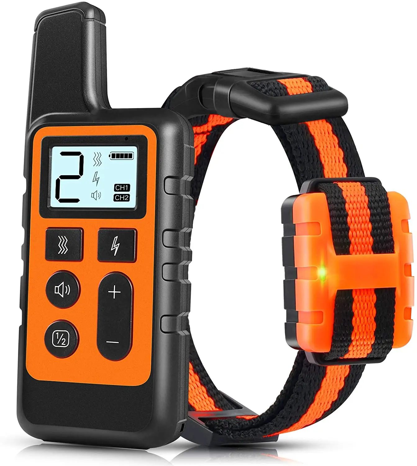 Dog Training Collar Waterproof Rechargeable Shock Collars for Dog with Remote Training Beep 1005005885654944
