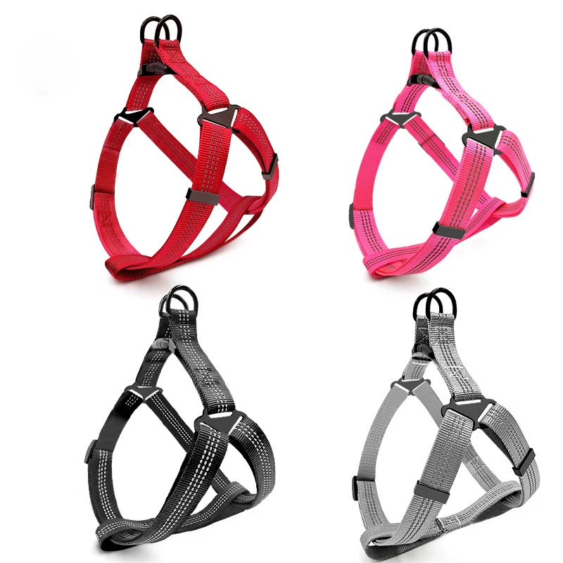 Adjustable Dog Y Harness Breathable Reflective Puppy Harness Leash for Small Medium Large Dog 1005005907910963