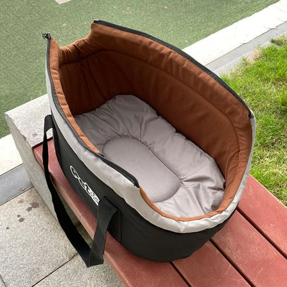 Pet Bag Soft-Sided Adjustable Fabric Interior Pad Carrier Tote for Pet Cat Carrier Outgoing Travel 1005005909704094