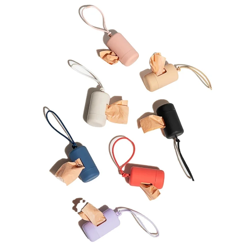 Dog Poop Bag Carrier Portable Pet Waste Bag Dispenser Luxury Stylish Dog Garbage Holder Dispensers 1005005912936415