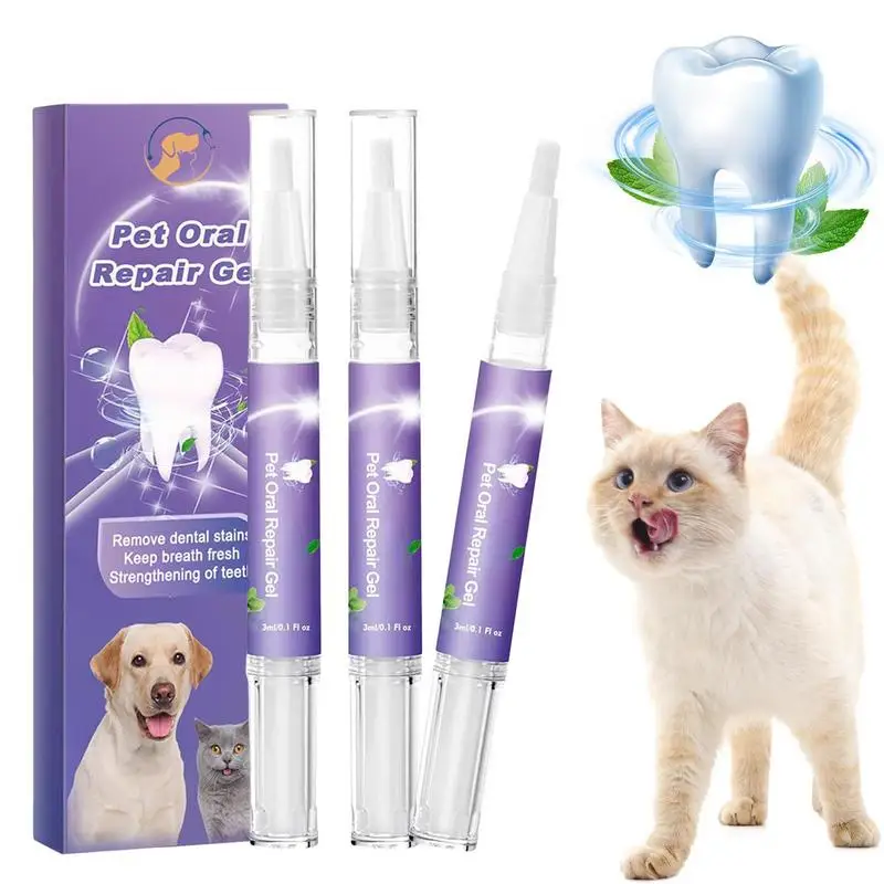 Pet Oral Repair Gel Tooth Repair Stain Remover Oral Cleansing Gel Natural Dog Toothpaste Gel For 1005005927251228