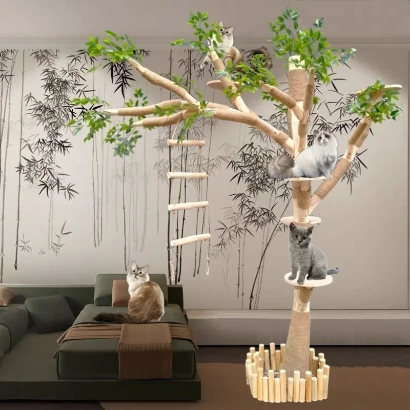 Nature Tree Cat Climbing Small Family Large Pet Tree House Indoor Habitat Pet 1005005939180363