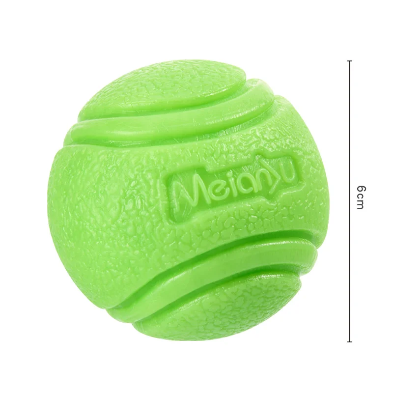 Bouncy Rubber Ball for Pet Dog, Solid Ball, Resistance to Chew Toys, Outdoor Throwing for Dogs 1005005943228641