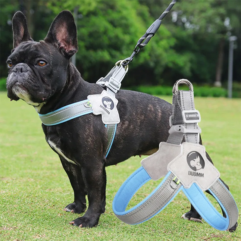 Dog Harness Adjustable Pet Harness Vest For Small Large Dogs Cats Reflective Mesh Dog Chest Strap 1005005960241824