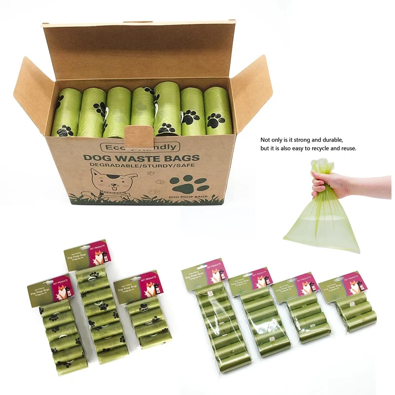 EPI Biodegradable Pet Garbage Bag Dog Poop Bags Dog Poop Bag Dispenser Dog Cleaning Supplies Dog 1005005987656054