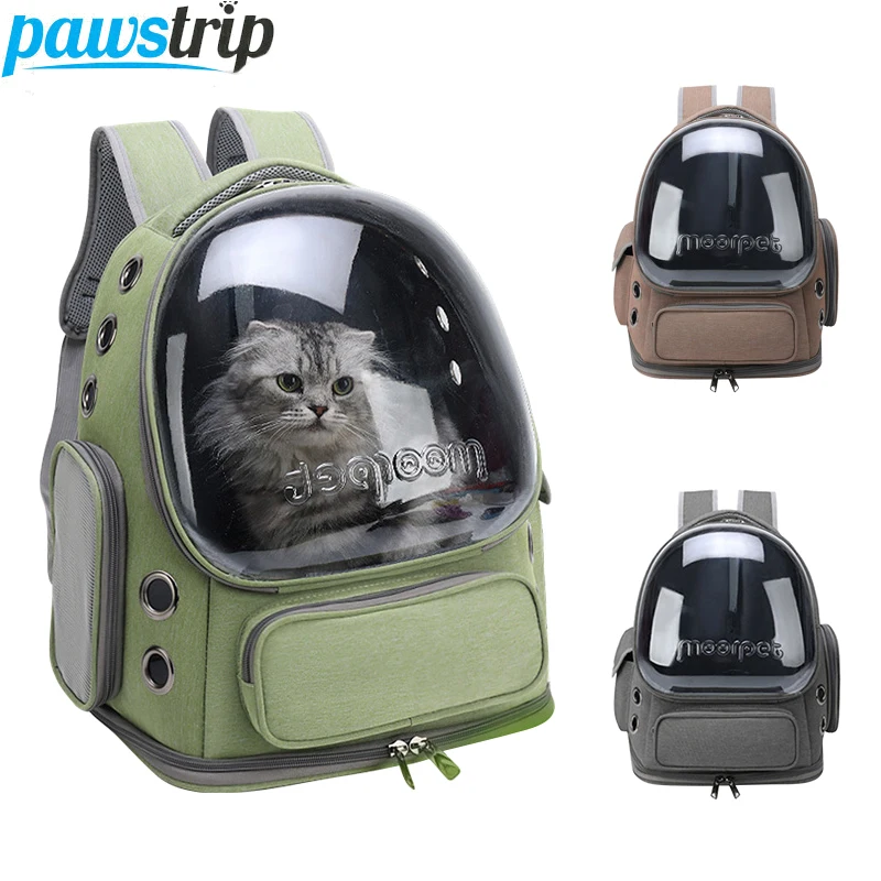 Transparent Pet Cat Carrier Bag Outdoor Travel Backpack for Cats Small Dogs Breathable Cat Carrying 1005005995555954