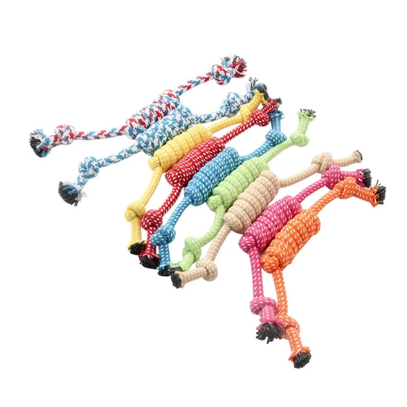 Dog Rope Chew Toy Outdoor Training Fun Playing Cat Dogs Toys For Large Small Dogs Durable Braided 1005006024053918
