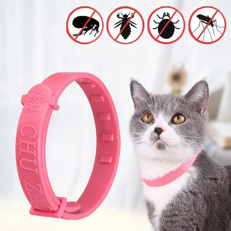 Pet Dog Cat Collar Anti Flea Mite Lice Insecticide Mosquito Outdoor Adjustable Pet Collar Cat 1005006032628310