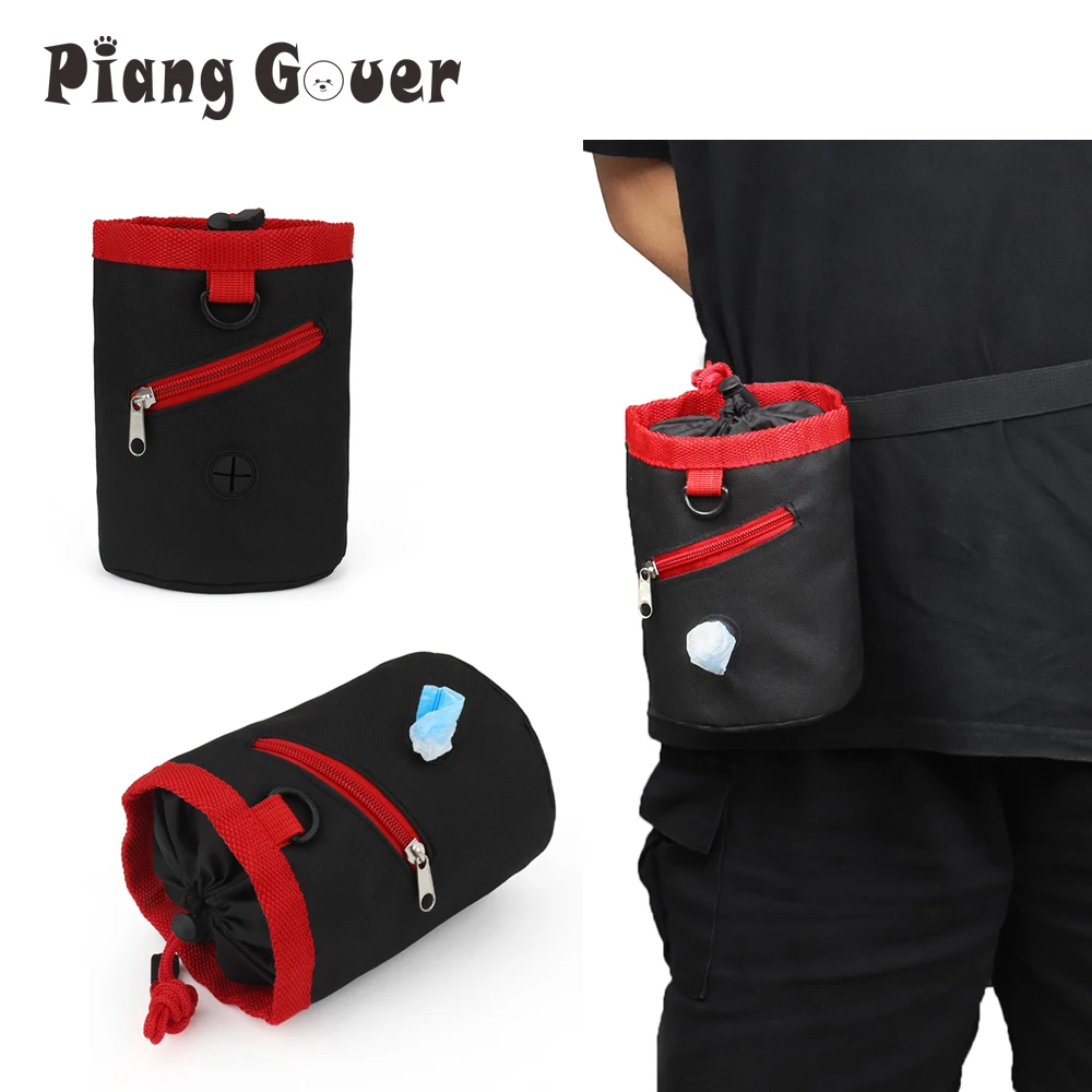 Simple Pet Training Waist Bag Dog Snack Pocket Pet Poop Pouch Outdoor Storage Supplies 1005006035061380