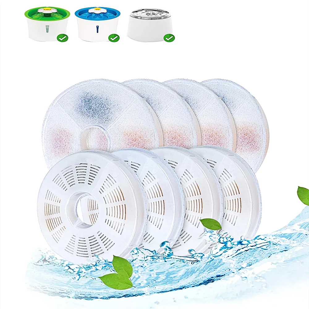 Pet Cat Dog Water Fountain Dispenser Filter Active Carbon Replacement Filter Element Suitable For 1005006043635150