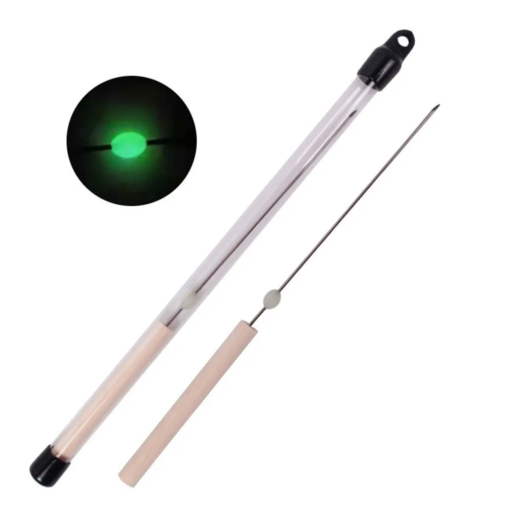 1pc 22.5cm Worm Baiting Needle Driller No-Escaping Hook Needle Quick Earthworm Hooking Needle Pins 1005006045692980