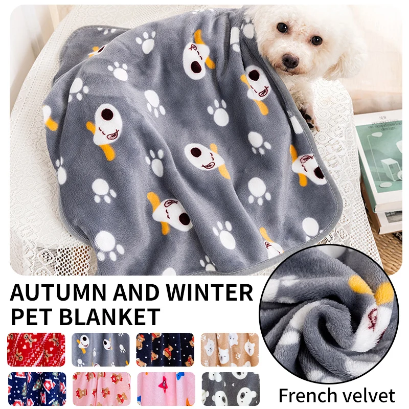 Warm Soft Pet Dog Blanket Mat Plush Thin Pet Sleeping Blanket for Dogs Cats Warm Breathable Cat 1005006064345135
