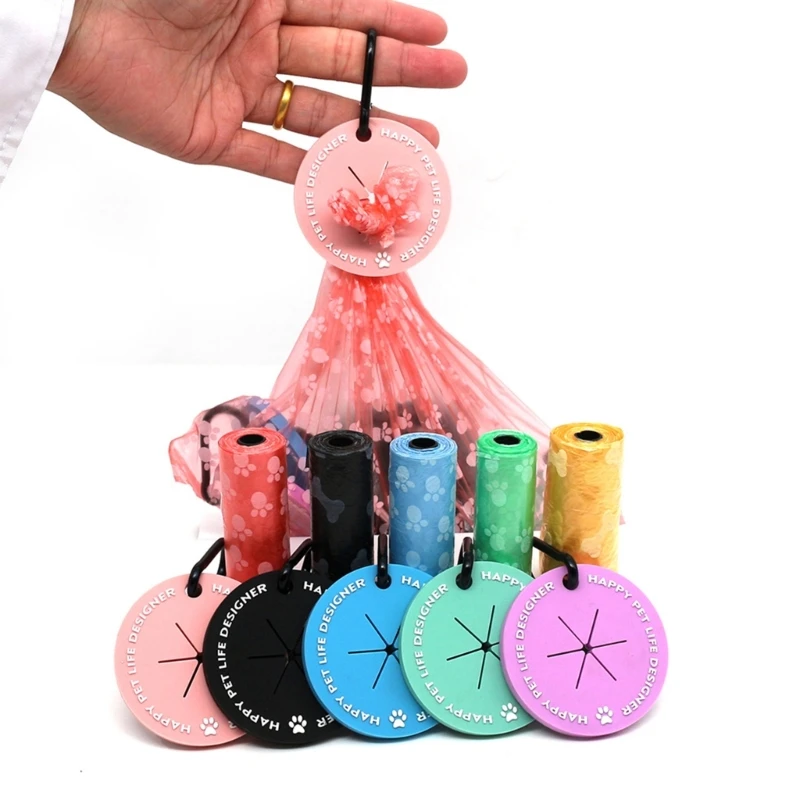 Pet Waste Disposal Dog Poop Bags Dispenser Dog Supplies Waste Bags Holder 1005006066769465