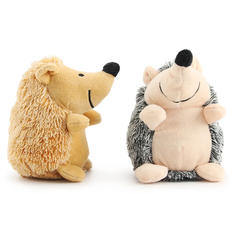 Hedgehog Soft Plush Dog Toys Small/Large Dogs Interactive /Squeaky Sound Toy Chew Bite Resistant 1005006082270664