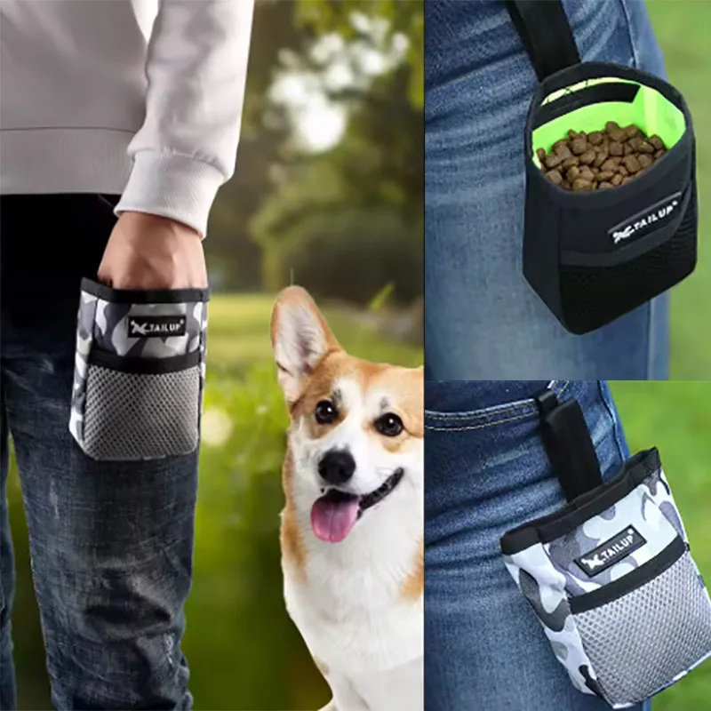 Pet Dog Puppy Training Treat Snack Bait Pet Feed Pocket Pouch Obedience Agility Pouch Food Bag 1005006102676937