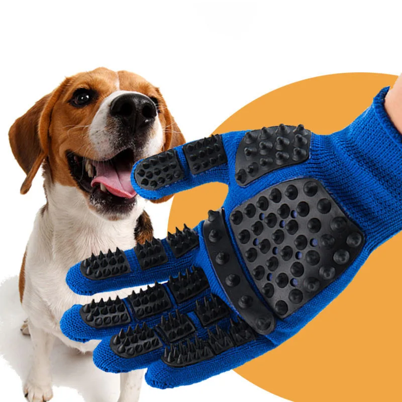Cat Grooming Glove Dog Massage Comb Pet Gloves Bath Brush for Cats Clean Massage Hair Remover 1005006130623076