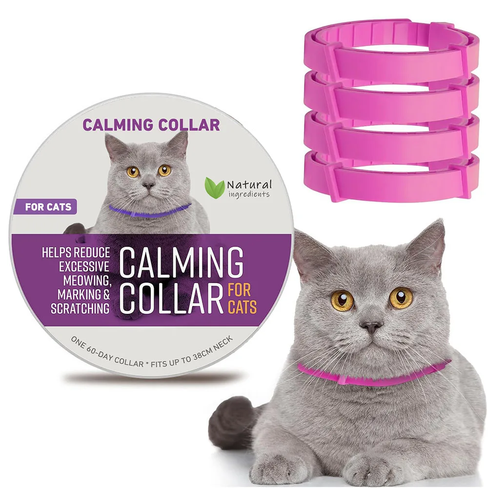 Dog Cat Calming Collar Neck Strap Plastic Cat Soothing Collar Adjustable Relieve Anxiety Remove 1005006137393824