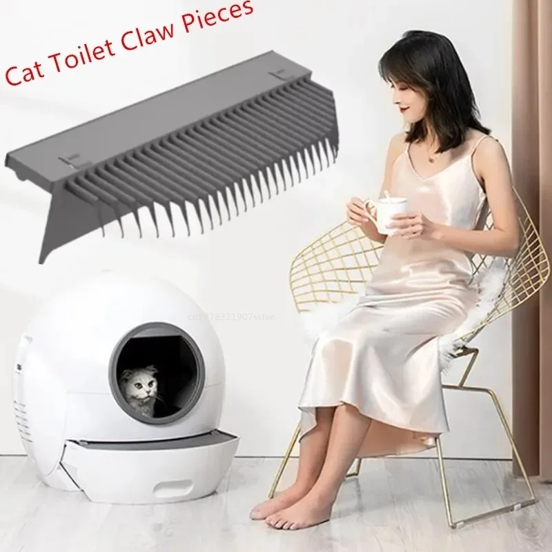 Els Pet Automatic Cat Litter Box Rake Garbage Bag Cat Litter Shovel Arenero Gato Grande Cat Toilet 1005006141389387
