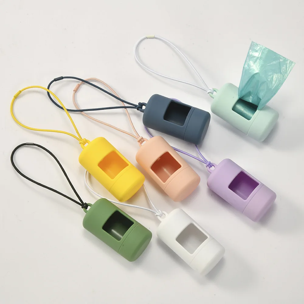 Dog Poop Bag Carrier Portable Pet Waste Bag Dispenser Luxury Stylish Dog Garbage Holder Dispensers 1005006151082777