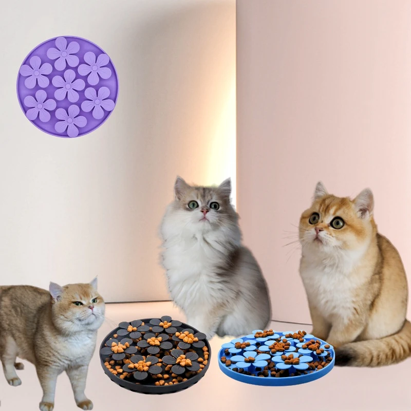 Pet Products Mat For Dogs Cats Slow Food Bowls With Suction Cup Feeding Food Silicone Lick Pad Dog 1005006159812937