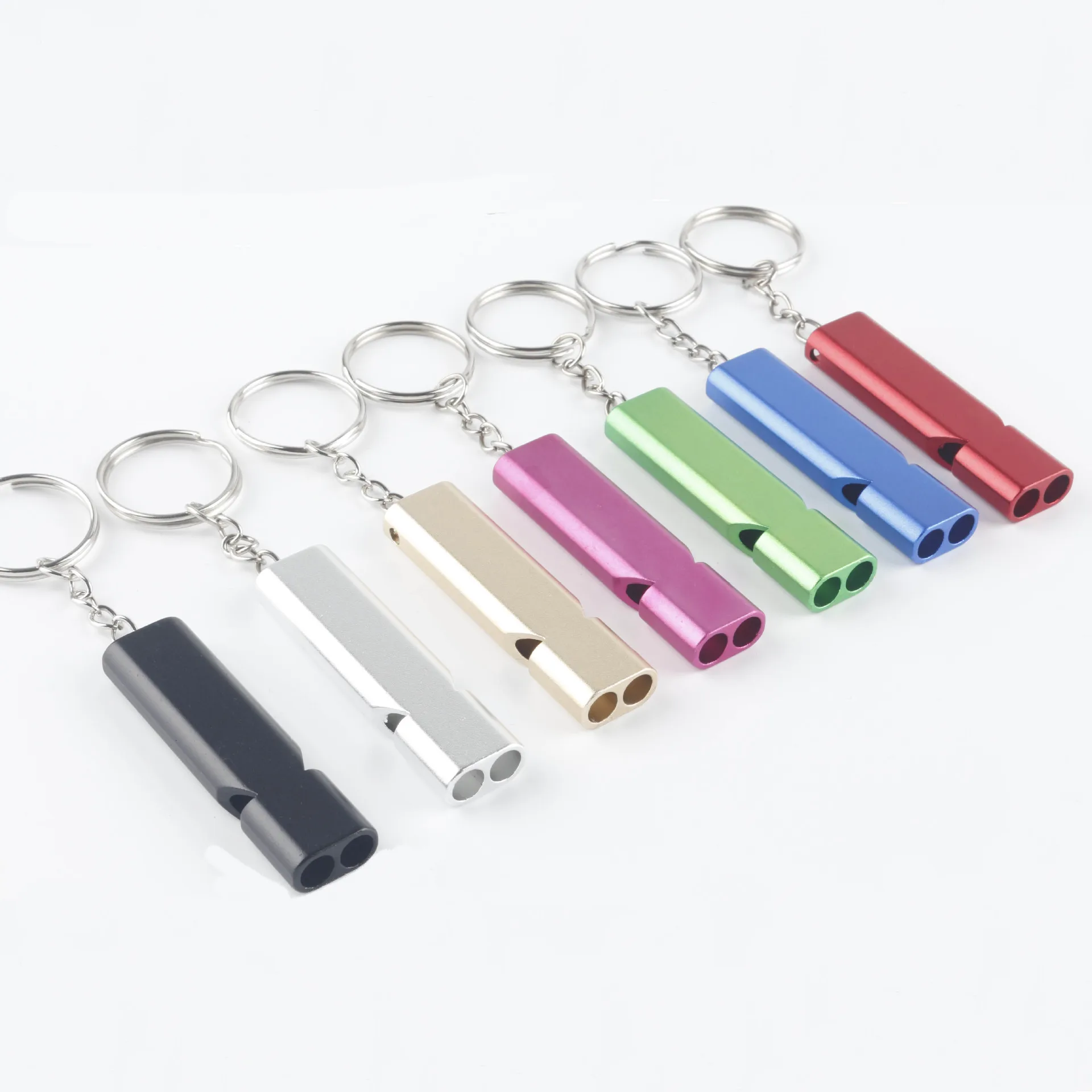 Pet Dog Training Whistle Aluminum Two-tone Training Whistle Cats Birds Training Tool for Recall 1005006168029572