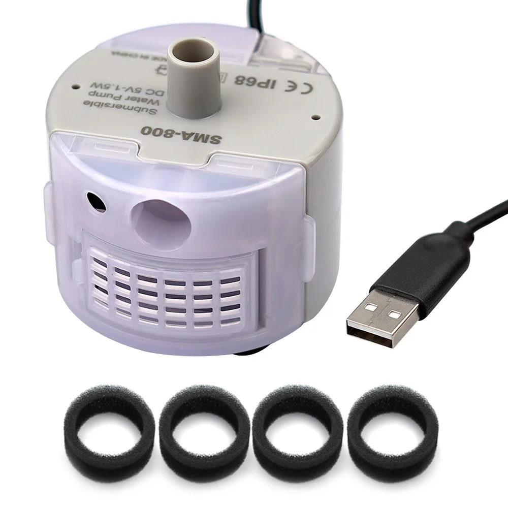 Pet Fountain Motor Submersible Pump Cat Water Drinker SMA-800 USB Water Pump Cats Fountain 1005006168823056