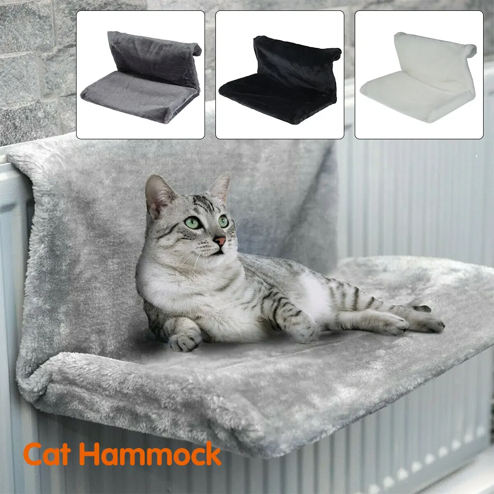 Cat Pet Animal Hanging Luxury Radiator Bed Warm Fleece Basket Cradle Hammock Metal Iron Frame Cat 1005006199196161