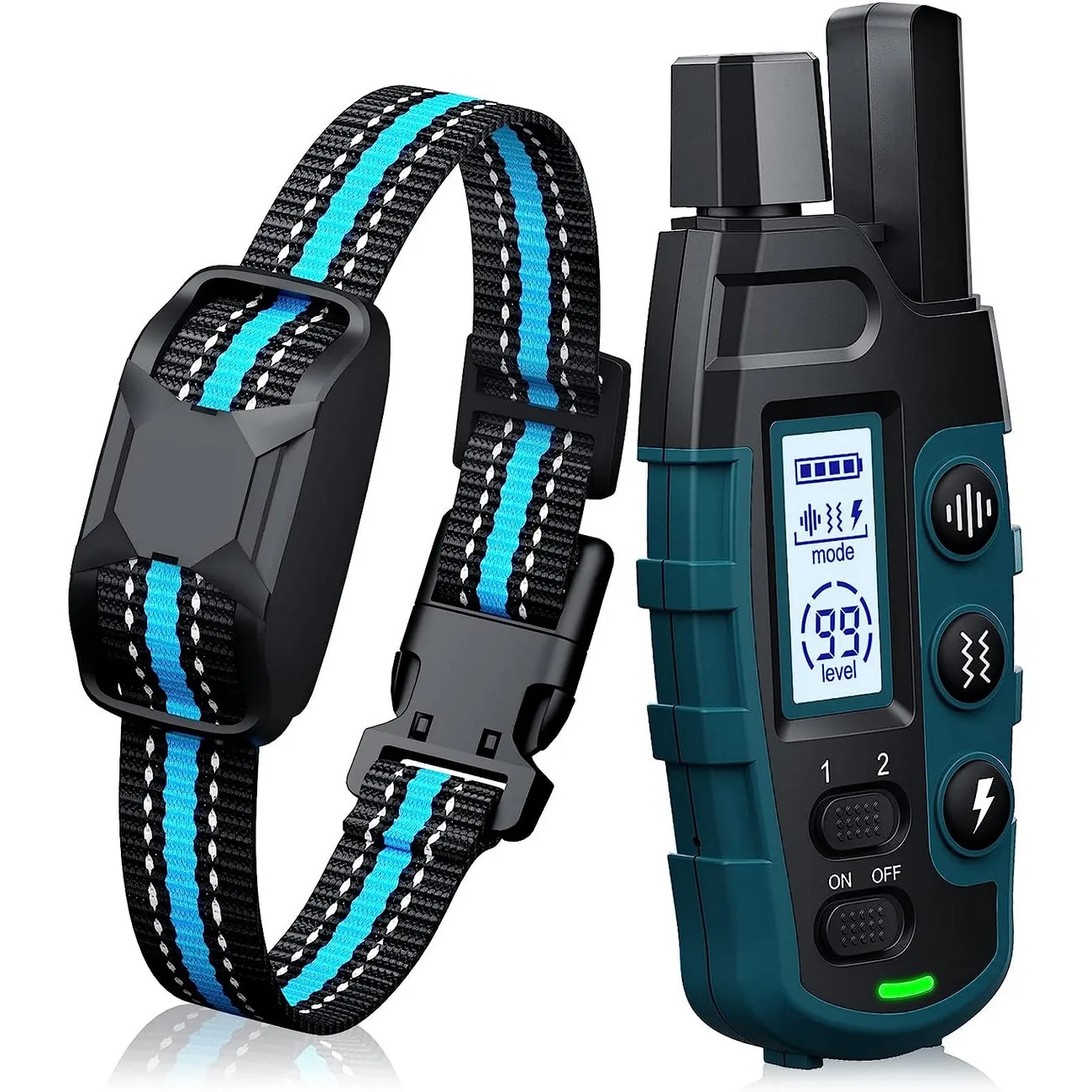 3300Ft Dog Training Collar with Remote Rechargeable Waterproof E Collar Beep Vibration Shock High 1005006210666314