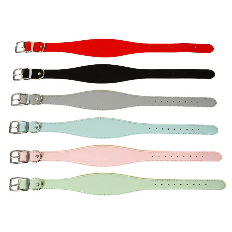Wide Leather Dog Collar for Small Medium Large Dogs 1005006216047238
