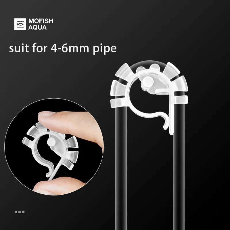 Aquarium Accessories Air Tube Water Hose Fixing Clip Pipe Holder U-shaped Tube Mount Bracket Fish 1005006217261420