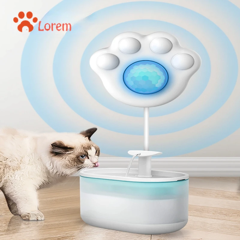 Cat Water Fountain Sensor Paw-shaped PIR Motion Sensor For All Automatic Pet Water Dispenser with 1005006219862953