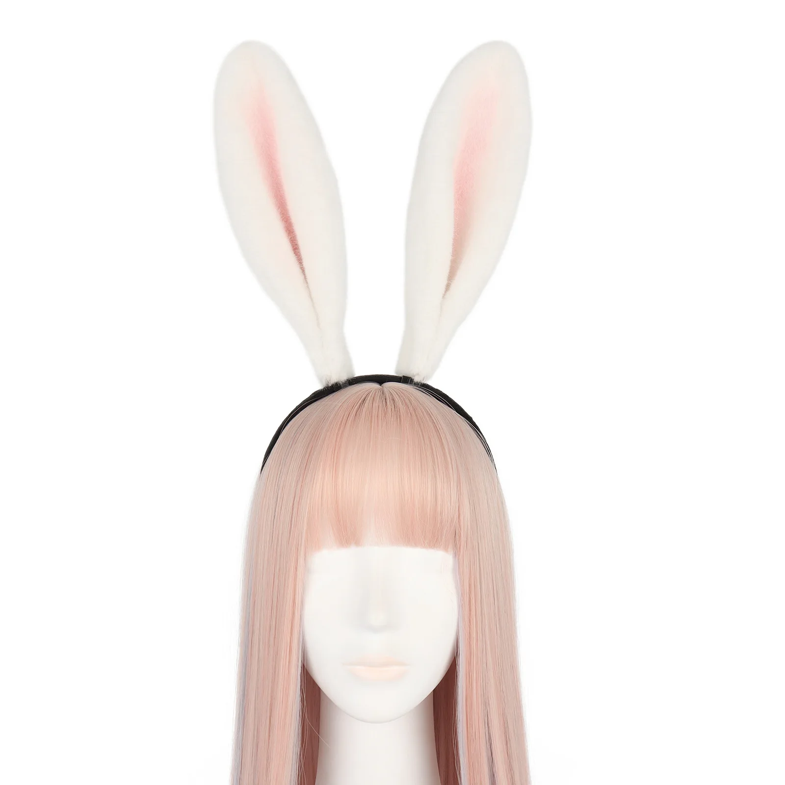 Rabbit Girl Headwear Simulated Rabbit Ears Kawaii Animal Headdress Anime Cosplay Prop Lolita 1005006233221359