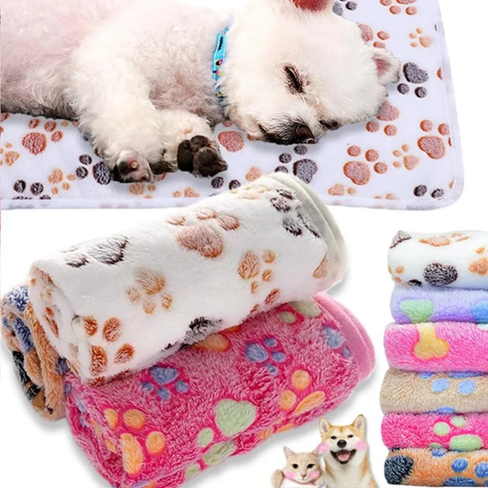 Soft Fluffy Quality Pet Blanket Cute Cartoon Pet Mat Warm and Comfortable Blanket for Cats and Dogs 1005006245107841