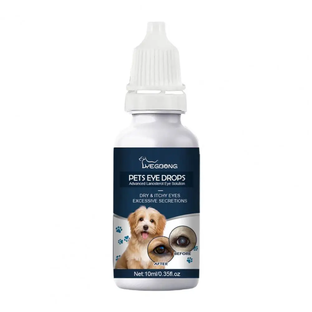 10ml Dogs Eye Drops Safe Ingredients Quick Absorption Long Lasting Gentle Anti-itching External Use 1005006250229788