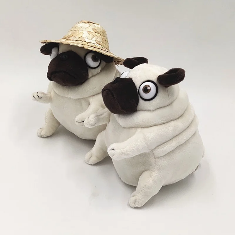 1pcs Cute Fat Pug Plush Toys Kawaii Sitting Dogs Toy Stuffed Dolls for Kids Children Birthday Gift 1005006270309050