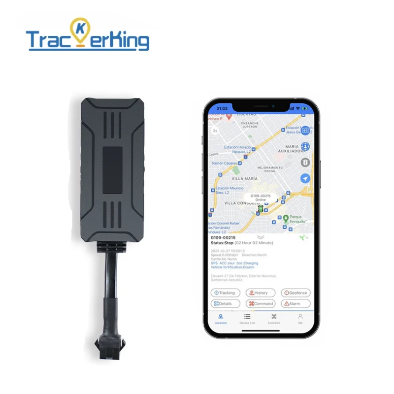 TrackerKing G109 GPS Tracker For Motorcycle 2G Anti-Lost Car Rastreador Real Time Tracking Device 1005006271646741
