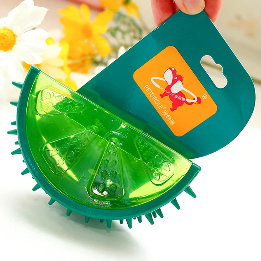 Puppy Chew Freezer Toy Freezable Cooling Fruits Shape Dogs Teething Toys for Teething Puppy Supplies 1005006281305843