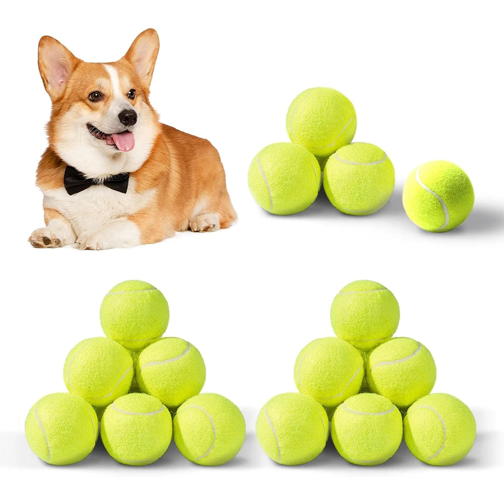 Tennis Launcher Special 5cm Ball Dogelastic Professional Tennis Throw Machineportable Toy (6 PCS) 1005006293481265