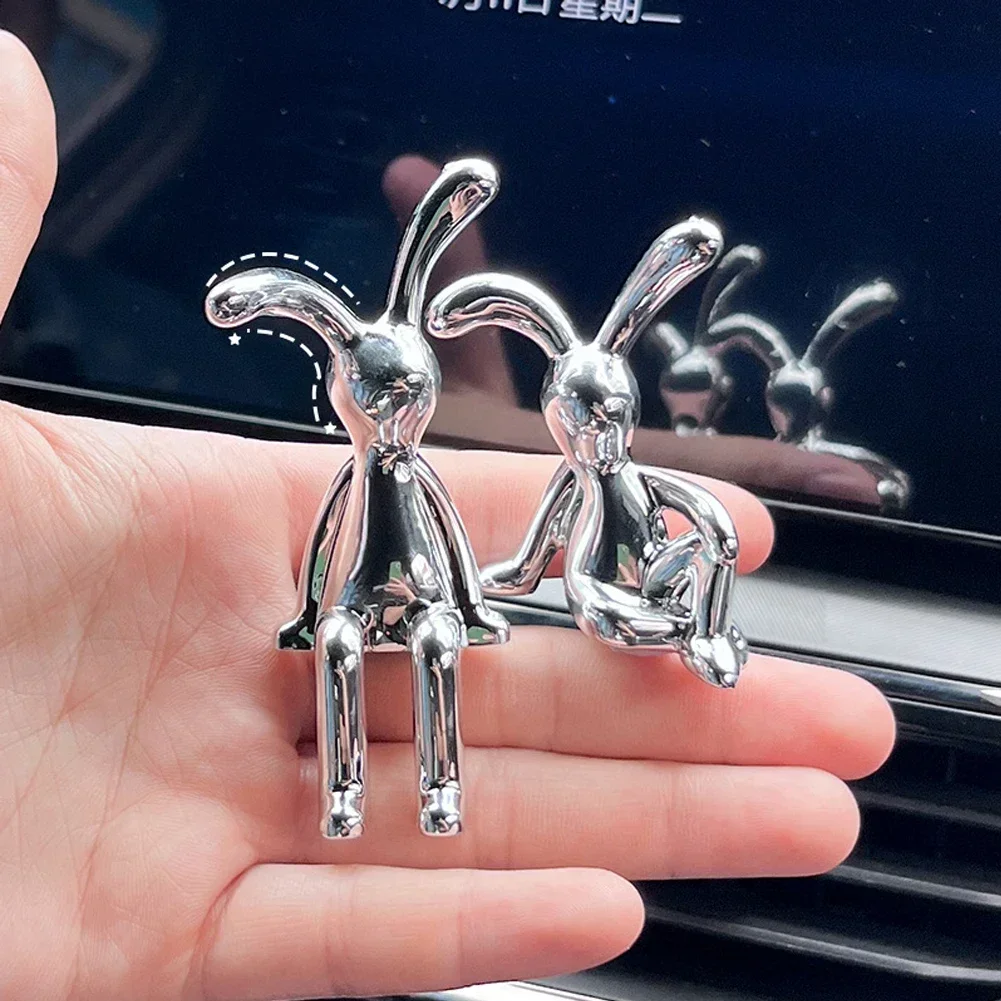 Cute Rabbit Animal Figurine Home Decoration Accessories Living Room Decoration Home Decor Desk 1005006304132195