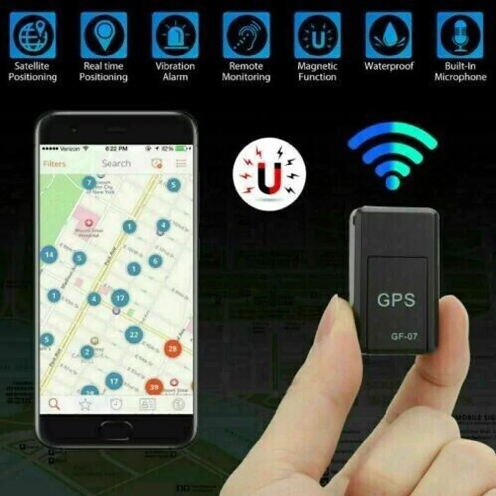 Mini Real Time GPS Tracker GF-07 Magnetic Car GPS Tracking Device Anti Lost GPS Cat Tracker Key 1005006335297255