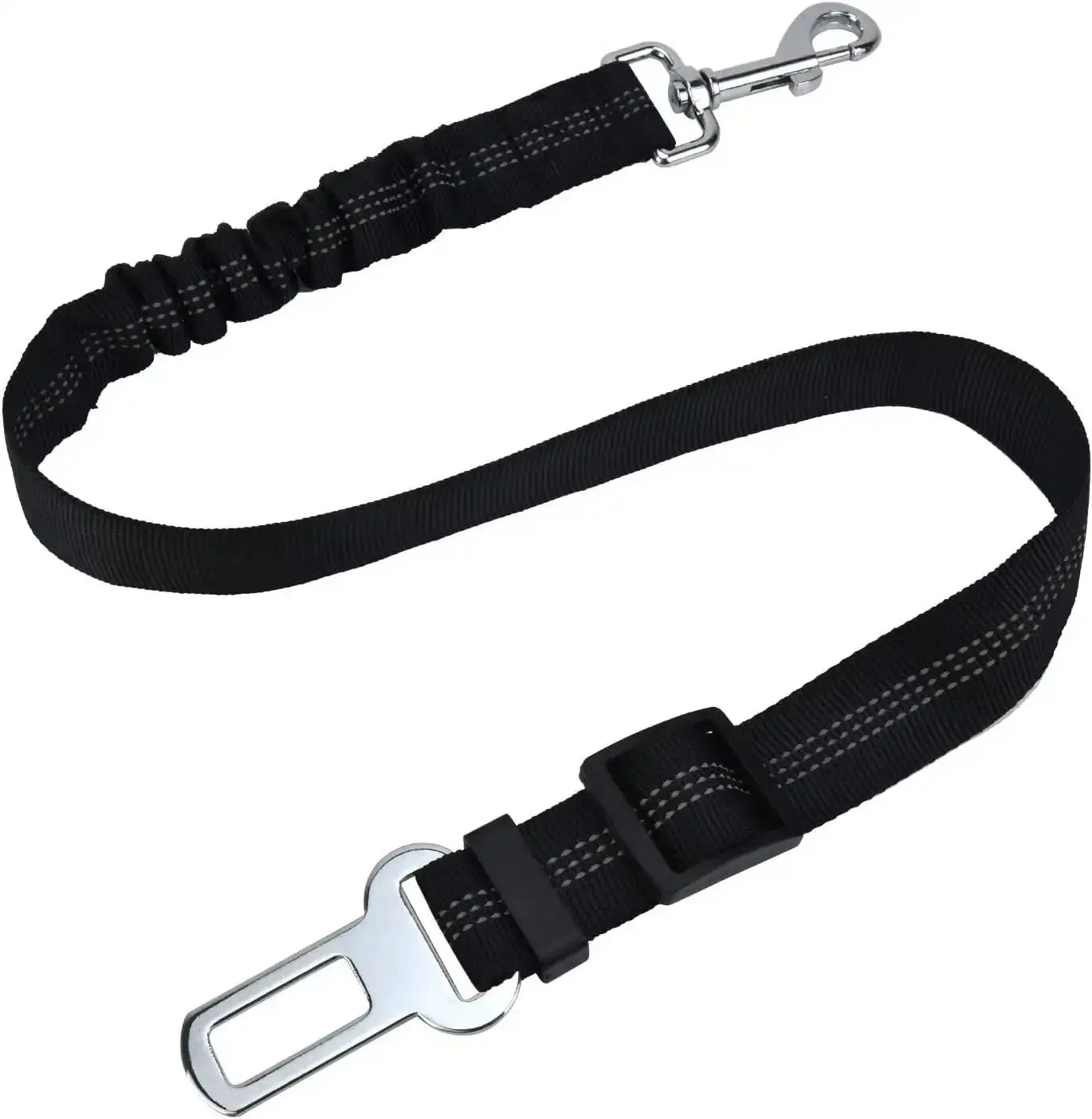 1PCS High Grade Dog Car Safety Belt Dog Safety Belt with Damping Belt and Reflective Line 1005006345628835