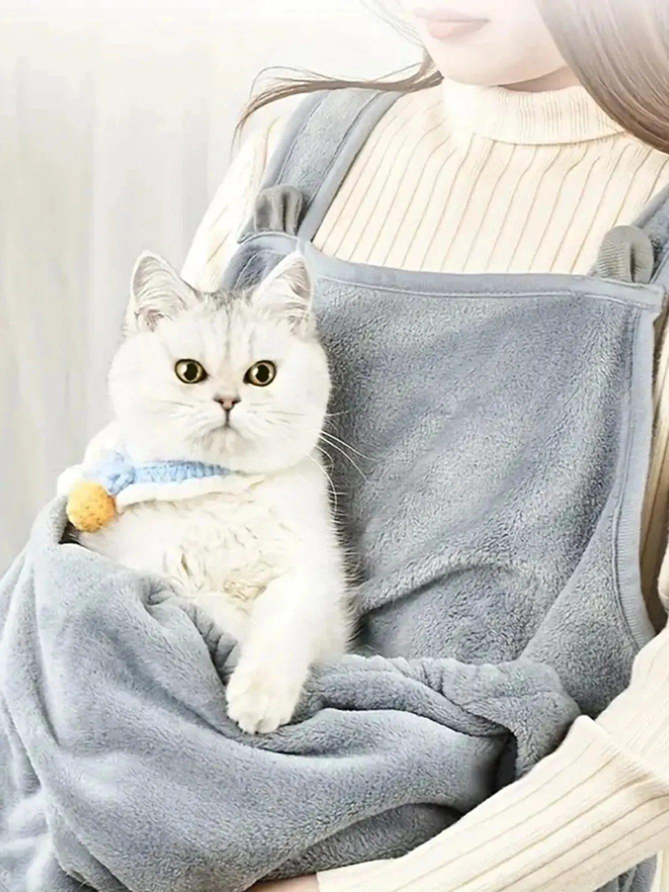 Cozy Pet Carrier Apron For Small Cats And Dogs, Perfect For Outdoor Winter Travel 1005006365046685