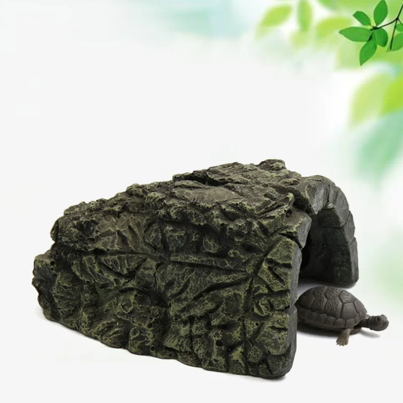 New Aquarium Decoration Resin Aquatic Fish Tank Ornament Decor Artificial Reptile Terrarium Turtle 1005006365388519