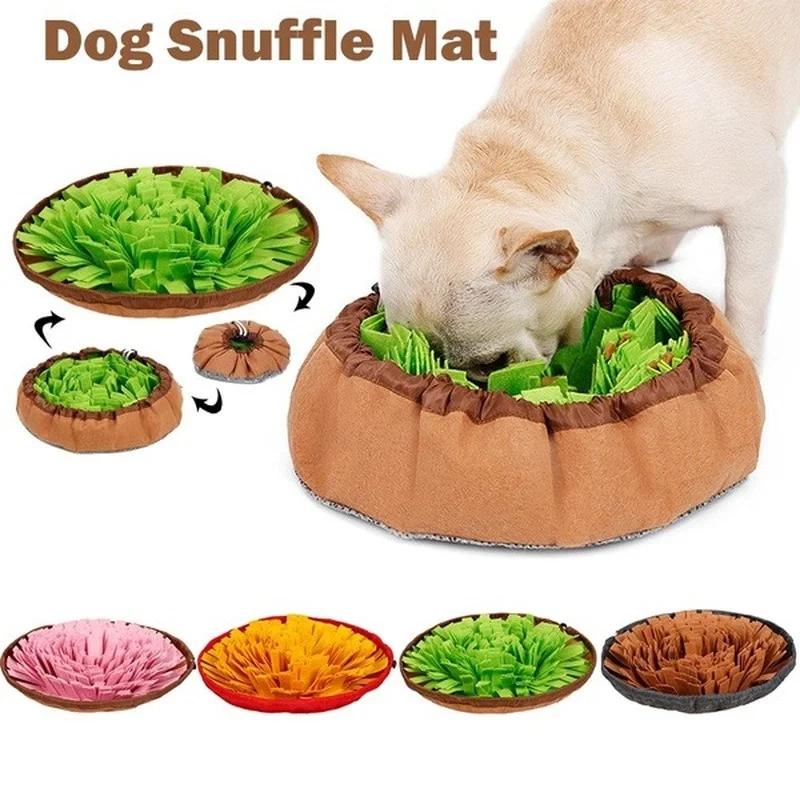 Dog Snuffle Mat Pet Puzzle Toy Sniffing Training Pad Activity Blanket Feeding Mat For Dog Release 1005006367850409