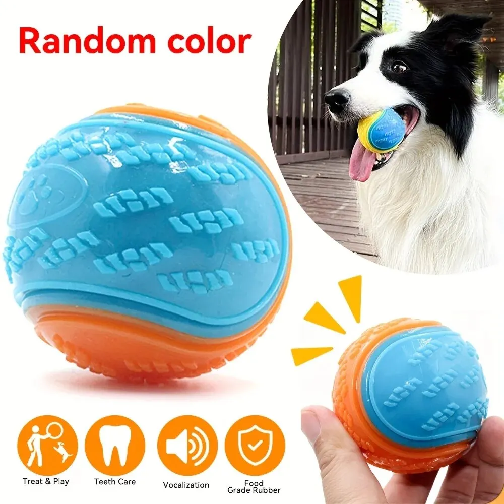 1pc Dog Toy Durable Crew Ball Pet Grinding Teeth Toy For Dog Interactive Supplies Chew Pet Supplies 1005006385575836
