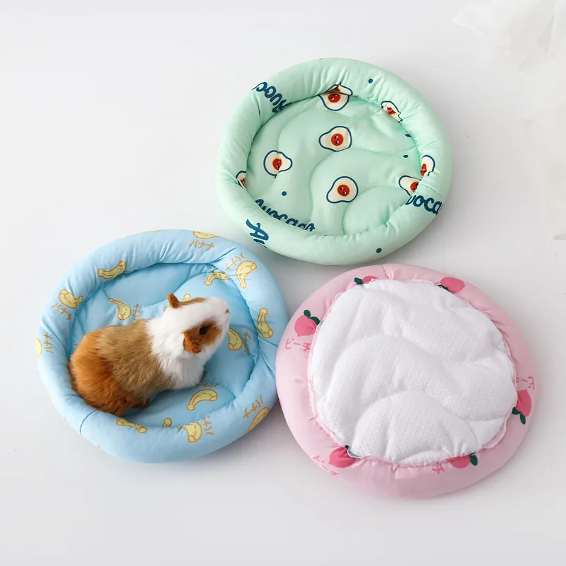 Small Animal Bed Cushion Mat, Hamster Nest, Squirrel, Hedgehog, Rabbit, Warm, Soft, Plush 1005006399418167